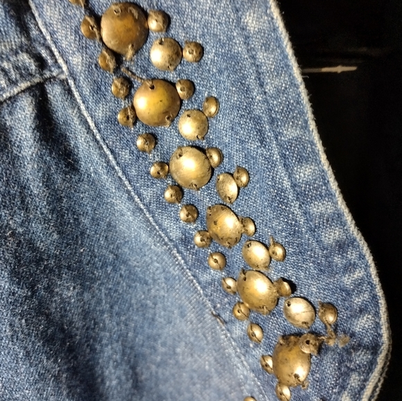 Denim stud jacket - Picture 4 of 6